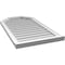 Ekena Millwork Octagonal Top Surface Mount PVC Gable Vent w/ 2"W x 2"P Brickmould Sill Frame, 22"W x 40"H GVPOT22X4003SN - alternate 5